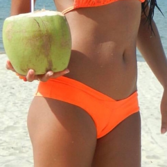 Wicked Weasel Neon Orange Surf Shorts 